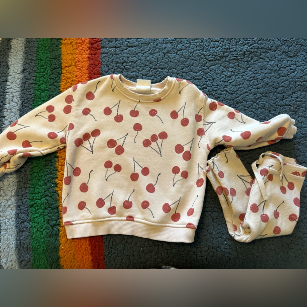 ZARA cherry set